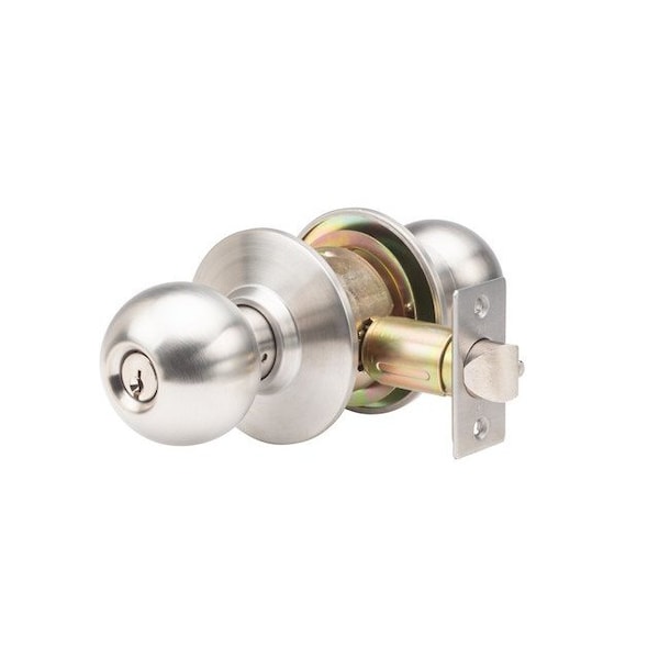 Trans Atlantic Co. SVB Series Standard-Duty Commercial Cylindrical Knob, Grade 2 Entry in Stainless Steel DL-SVB53-US32D - main